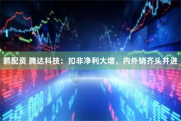 鹏配资 腾达科技:扣非净利大增,内外销齐头并进